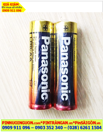Panasonic LR6.AA (XWA), Pin tiểu AA alkaline 1.5v Panasonic LR6.AA Industrial (Gói 2viên) _Xuất xứ Thalan